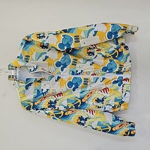 Disney Cruise Line Mickey Minnie Mouse Windbreaker Zip Jacket Size XL